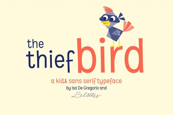 The Thief Bird Font Font Download