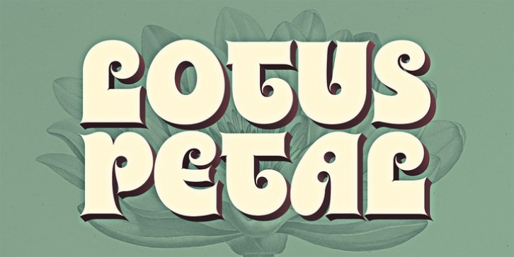Lotus Petal Font Download