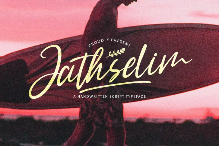 Jathselim - Handwritten Font Font Download