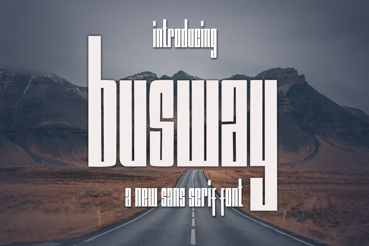 Busway Font Download