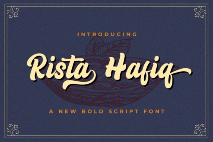 Rizta Hafiq Font Download