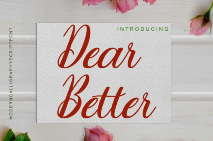 Dear Better Font Download