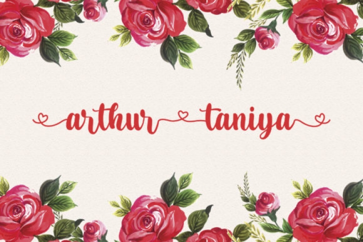 Arthur Taniya Font Download