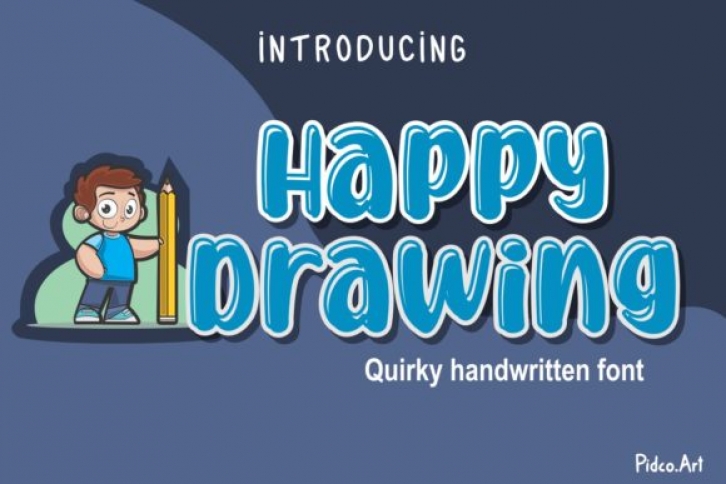 Happy Drawing Font Download