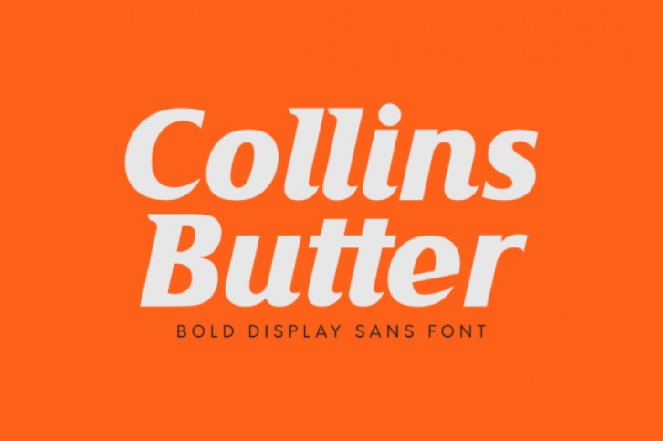 Collins Butter Font Download