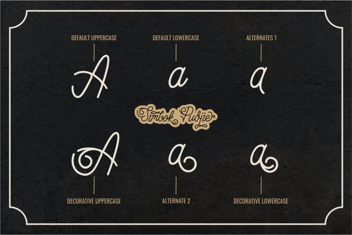 Simbok Pudjie Script Font Download