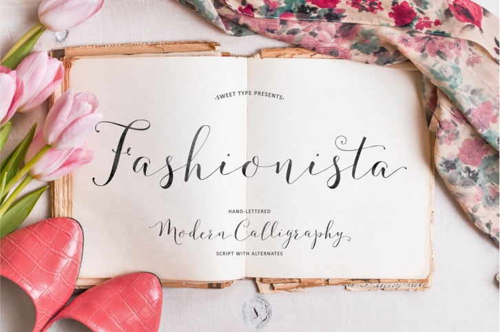 Fashionista Modern Calligraphy Font Download