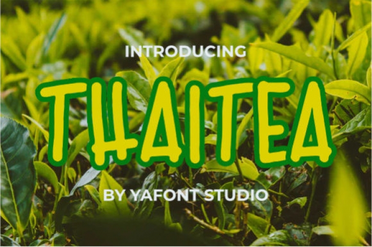 Thaitea Font Download