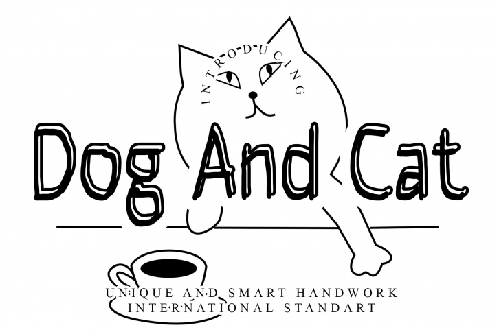 Dog And Cat Font Download