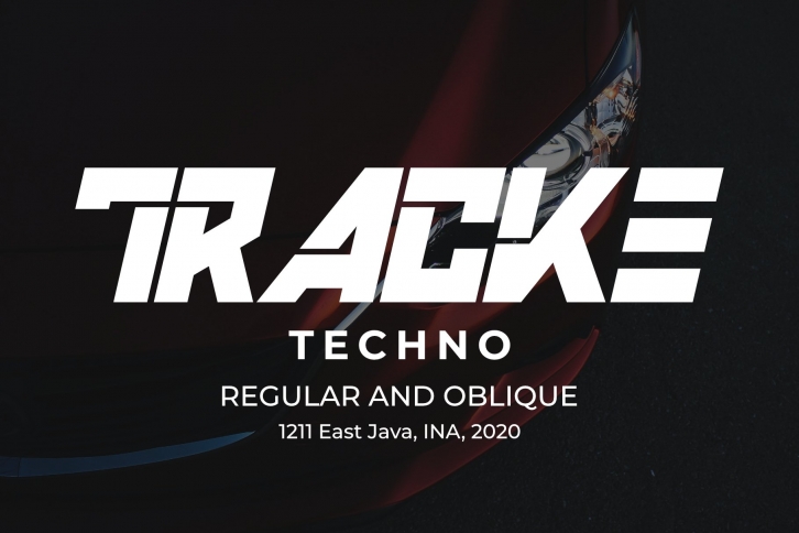 TRACKE Font Download