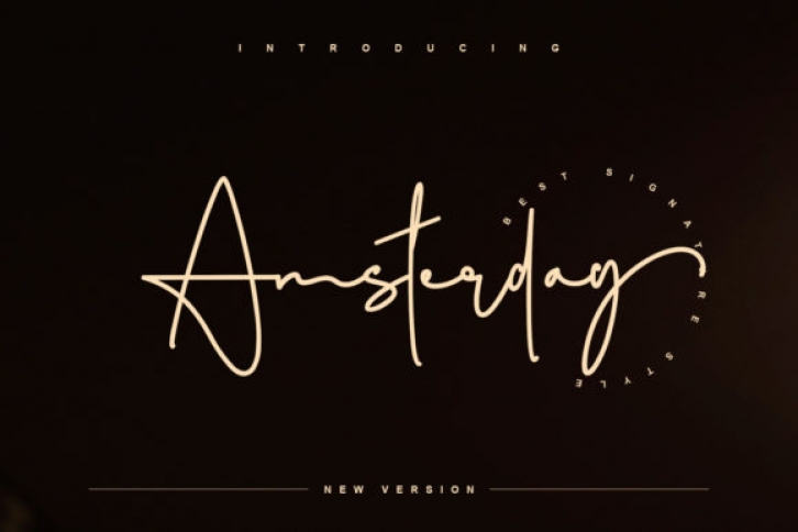 Amsterday Font Download