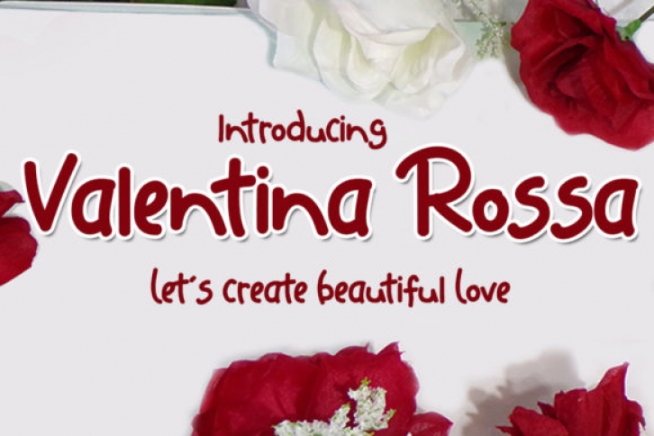Valentina Rossa Font Download