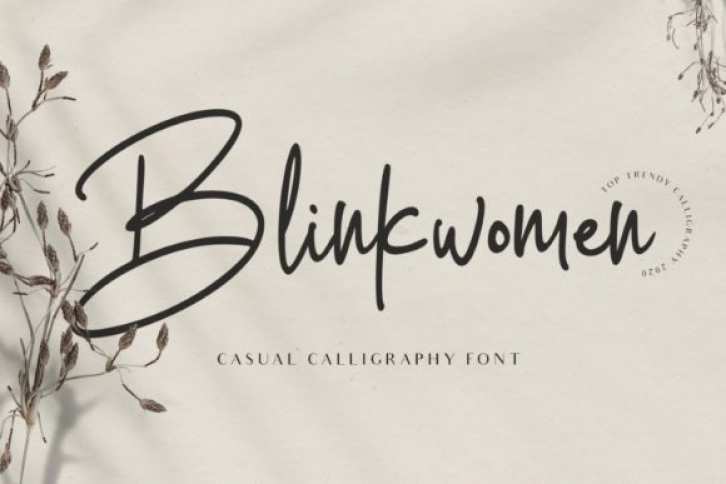 Blinkwomen Font Download