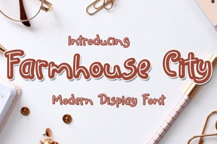 Farmhouse City Font Download