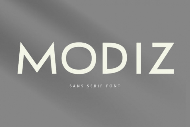 Modiz Font Download