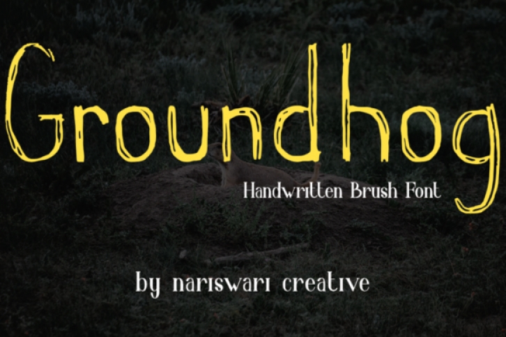 Groundhog Font Download