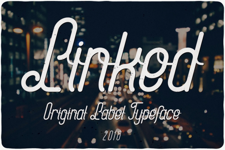 Linked Label Typeface Font Download