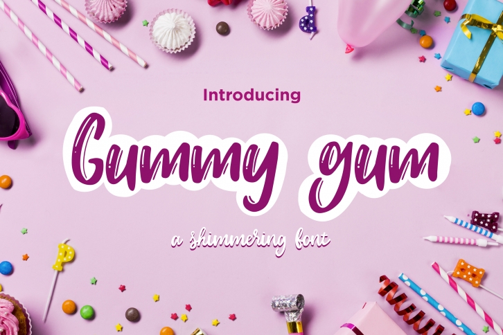 Gummy gum Font Download