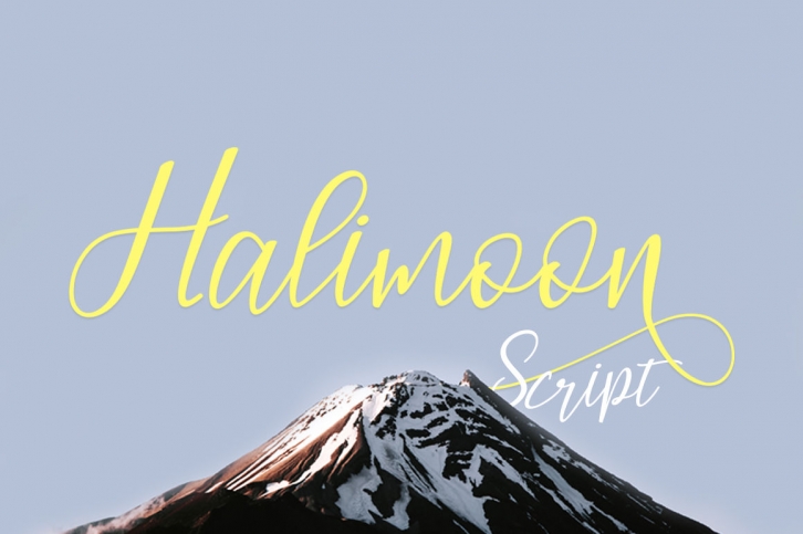 Halimoon Script Font Download