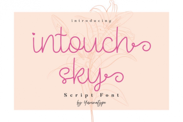 Intouch Sky Font Download