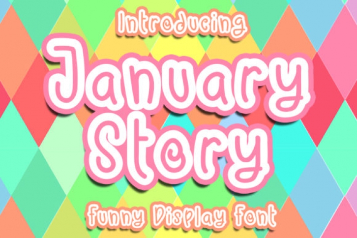 January Story Font Download
