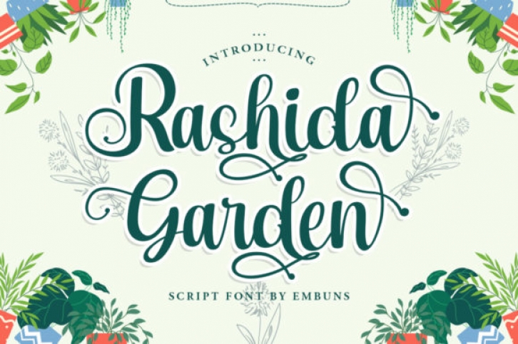 Rashida Garden Font Download