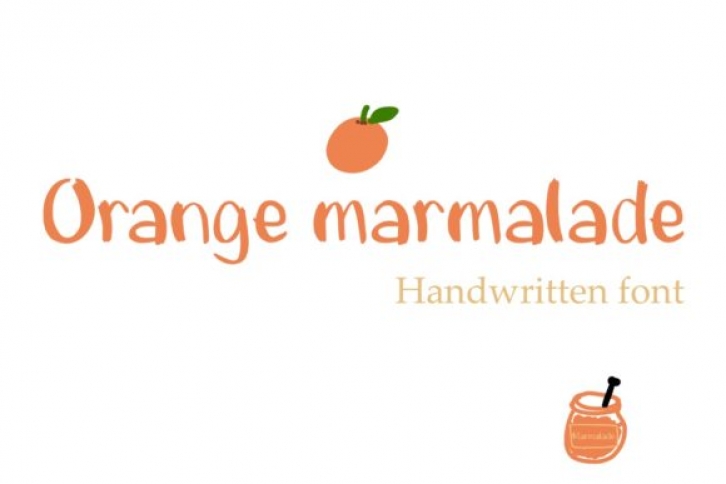 Orange Marmalade Font Download