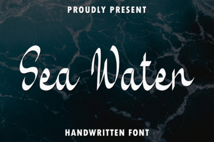 Sea Water Font Download
