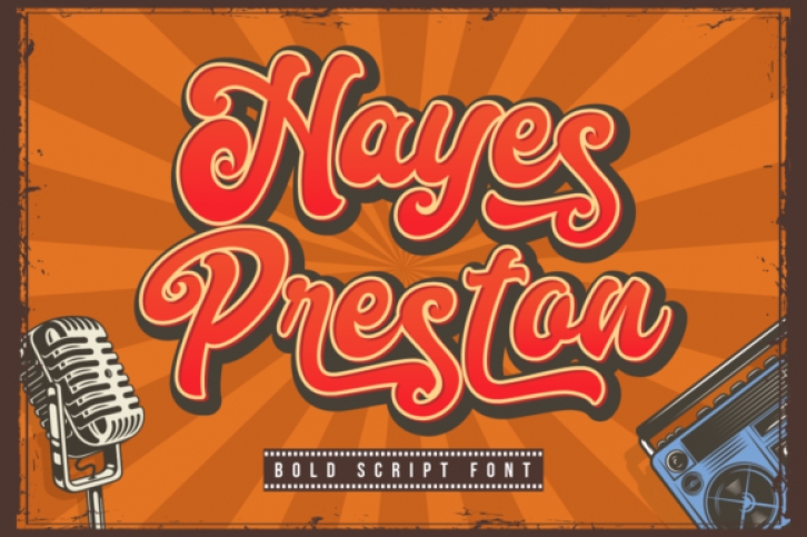Hayes Preston Font Download