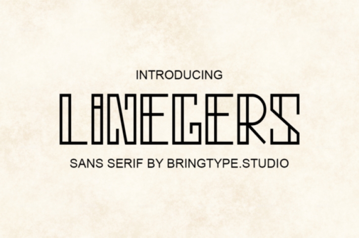 Linegers Font Download