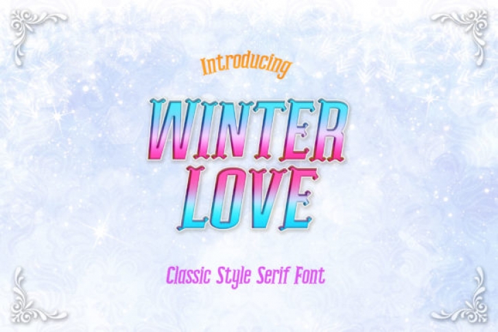 Winter Love Font Download