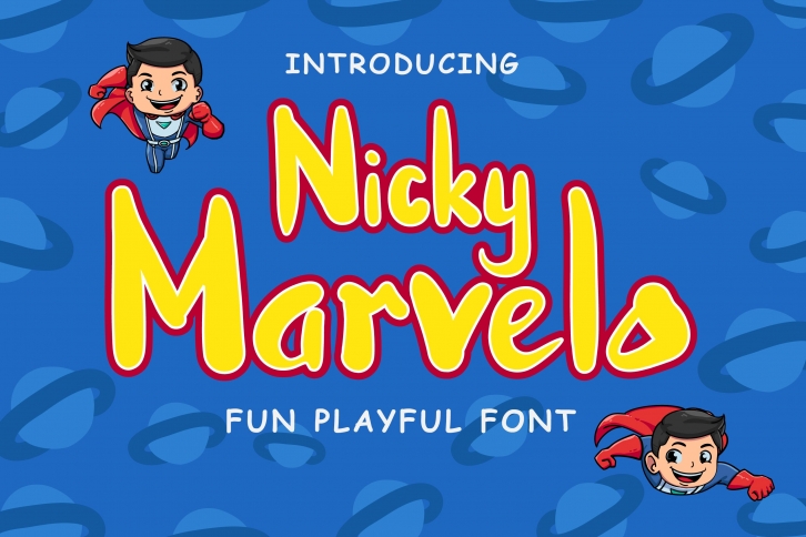 Nicky Marvelo - Fun Playful Font Font Download