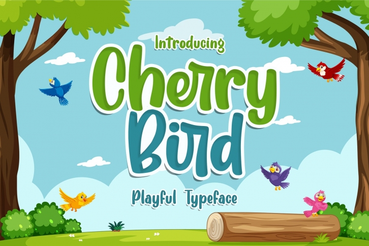 Cherry Bird Font Download