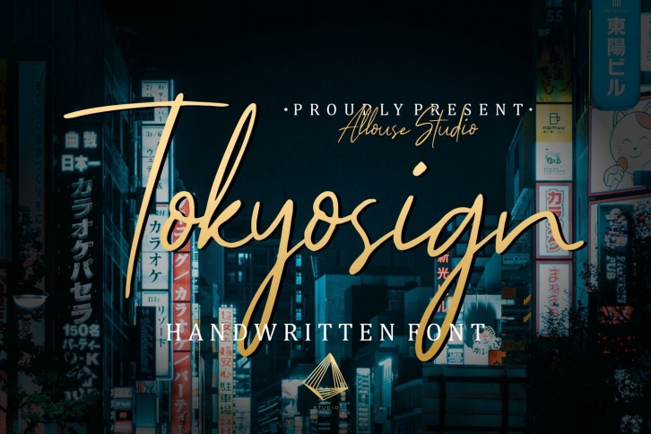 Web Font - Tokyosign Font Download