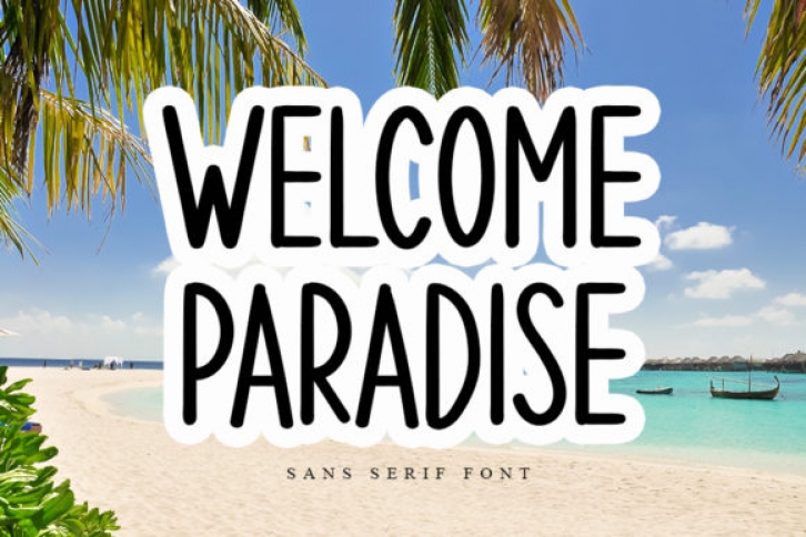 Welcome Paradise Font Download
