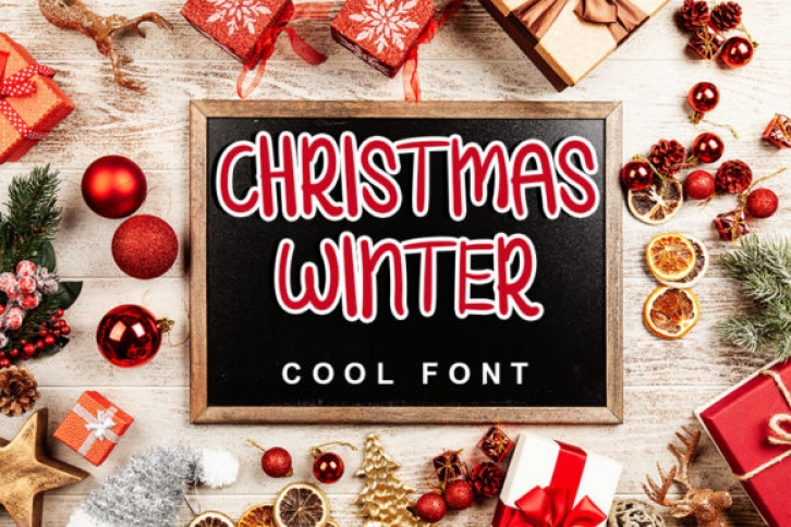 Christmas Winter Font Download