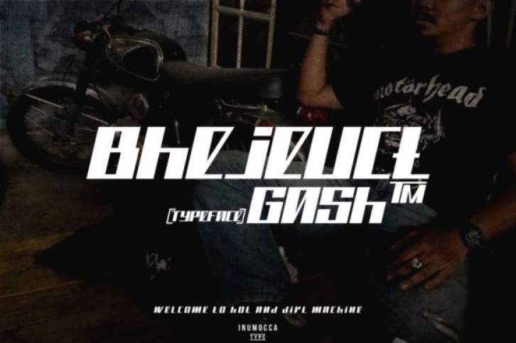 Bhejeuct Gash Font Download