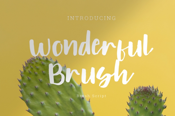 Wondrful Brush Font Download
