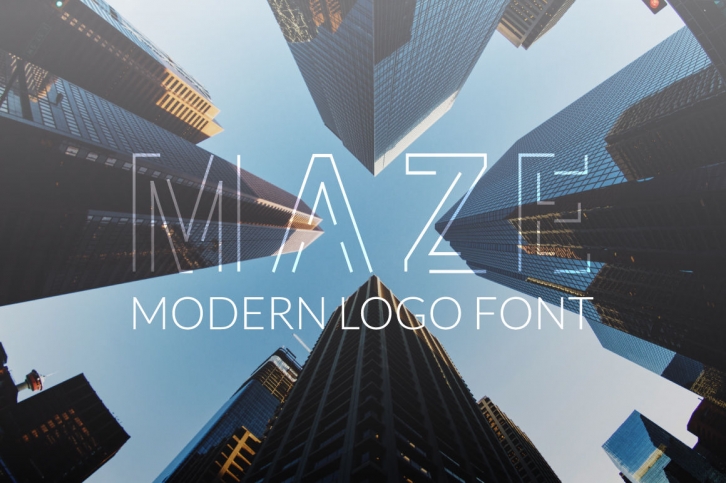 Maze Logo Font Font Download