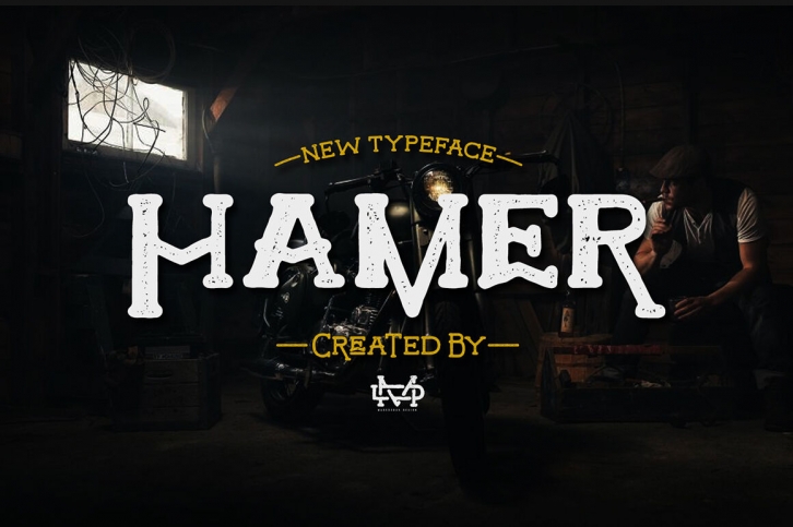 Hamer - Groovy Serif Font Download