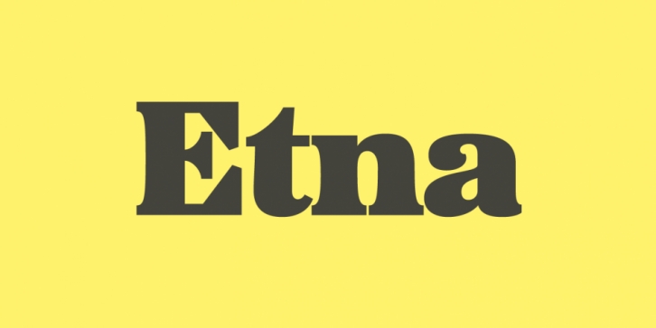 Etna Font Download