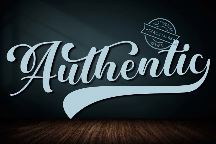 Authentic Font Download