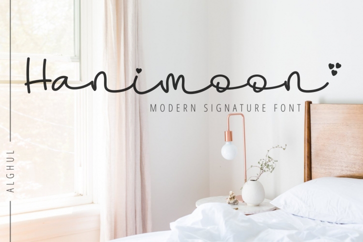 Hanimoon-Modern Signature Font Font Download