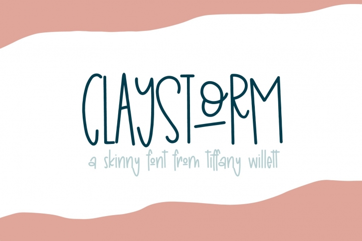 Claystorm Font Download