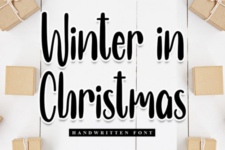 Winter in Christmas Font Download