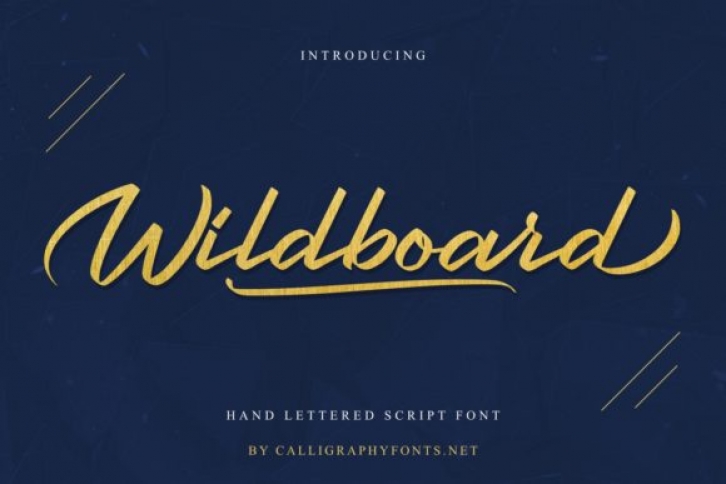 Wildboard Font Download