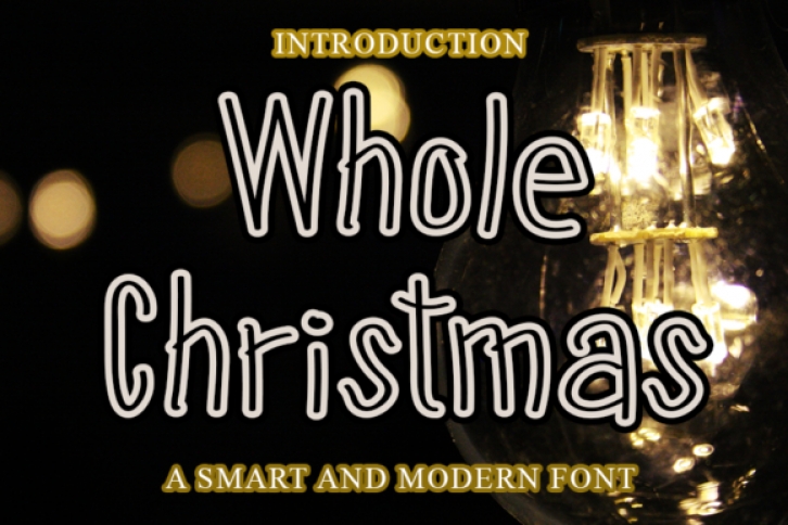 Whole Christmas Font Download