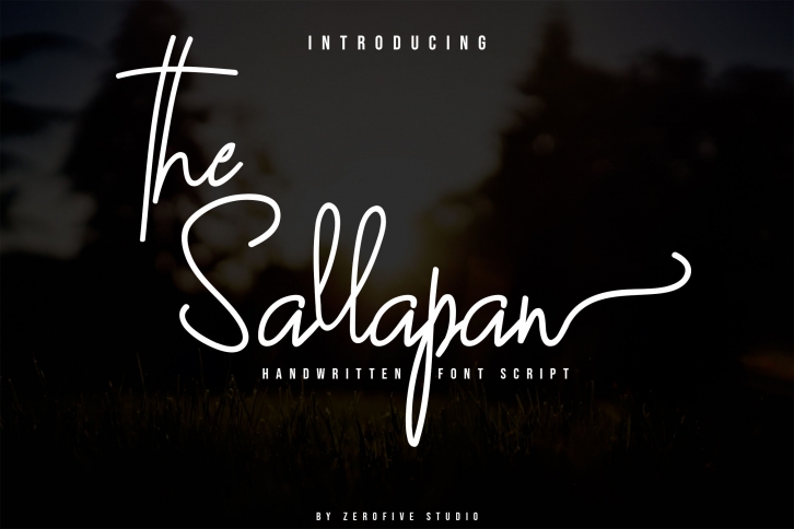The Sallapan Script Font Download