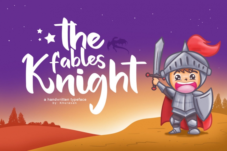 The Fables Knight Font Font Download