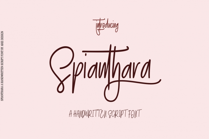 Spianthara Font Download